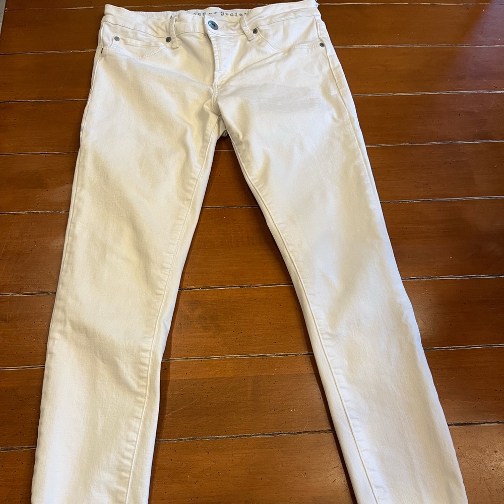 White Articles of Society jeans